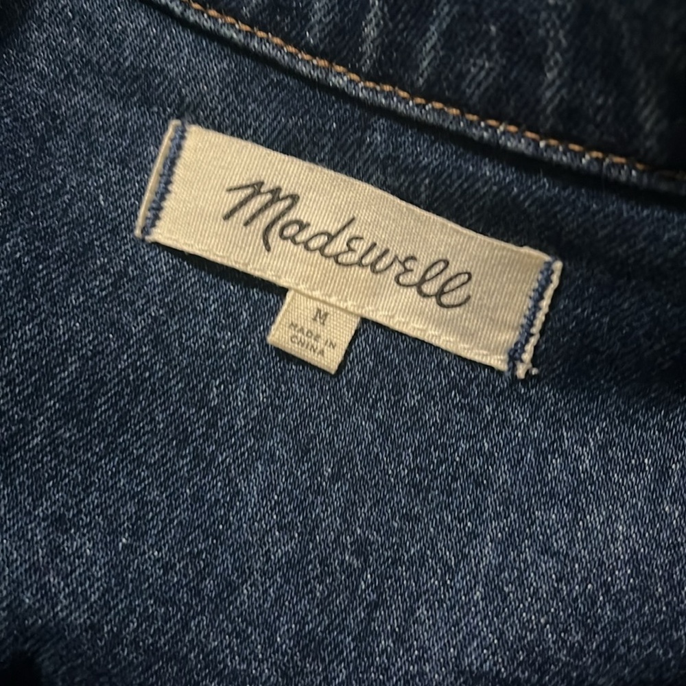 Madewell seamed denim dress small - Picture 9 of 9